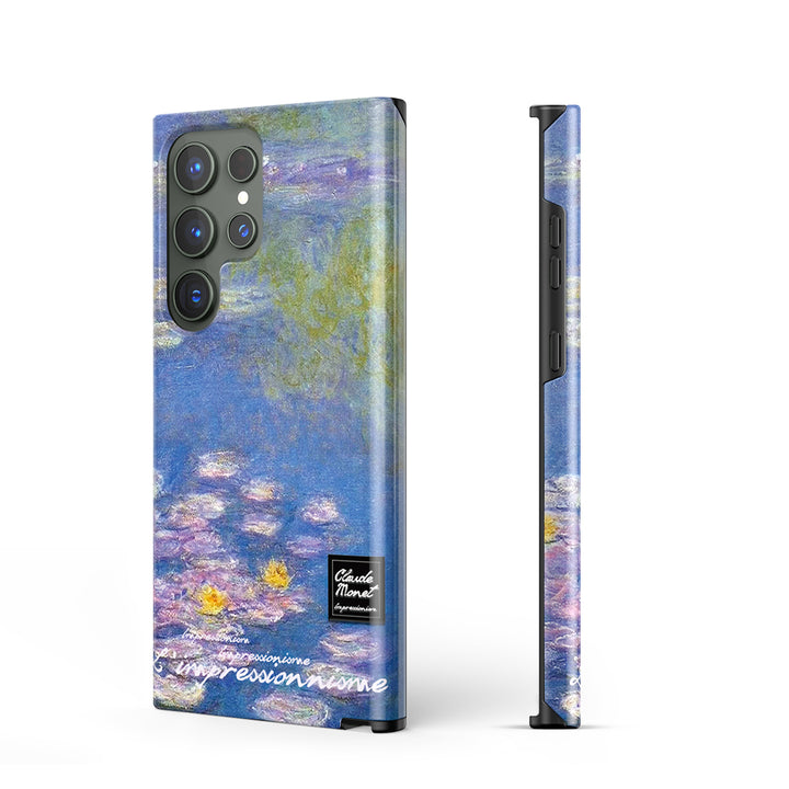 Samsung Oil Painting Series |  " Water lilies " Liquid Silicone Phone Case