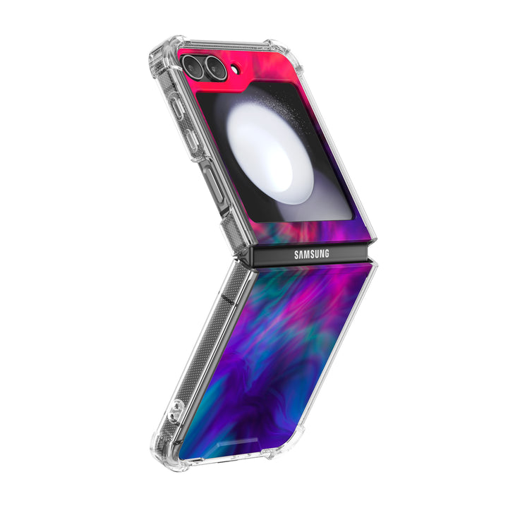 " Aurora Wind " | Samsung Electroplated Glass Case