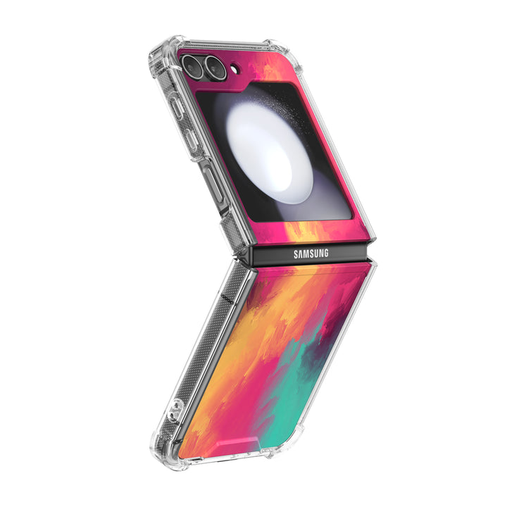 " Flamingo " | Samsung Electroplated Glass Case