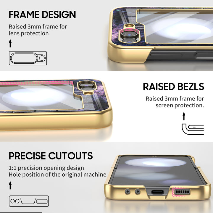 " Interstellar-Fire Cloud " | Samsung Electroplated Glass Case