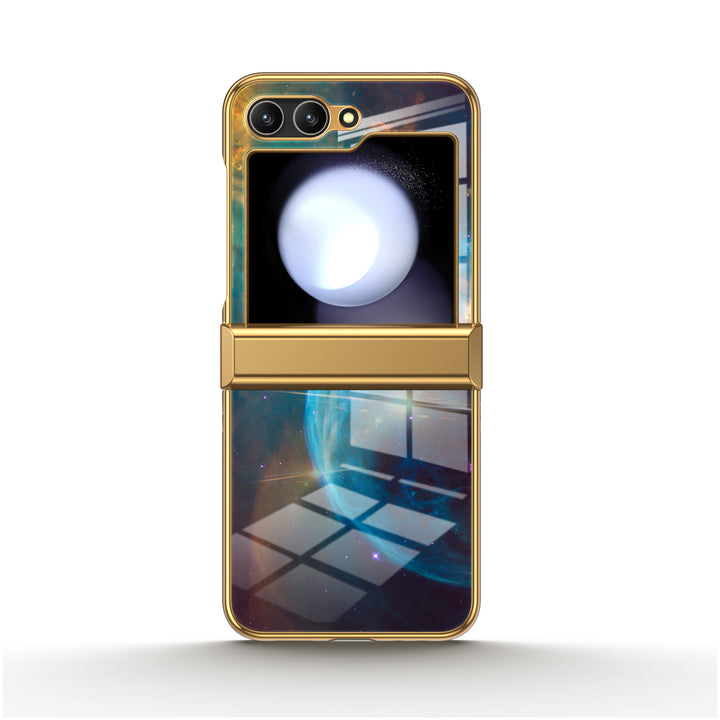 " lnterstellar Legend " | Samsung Electroplated Glass Case