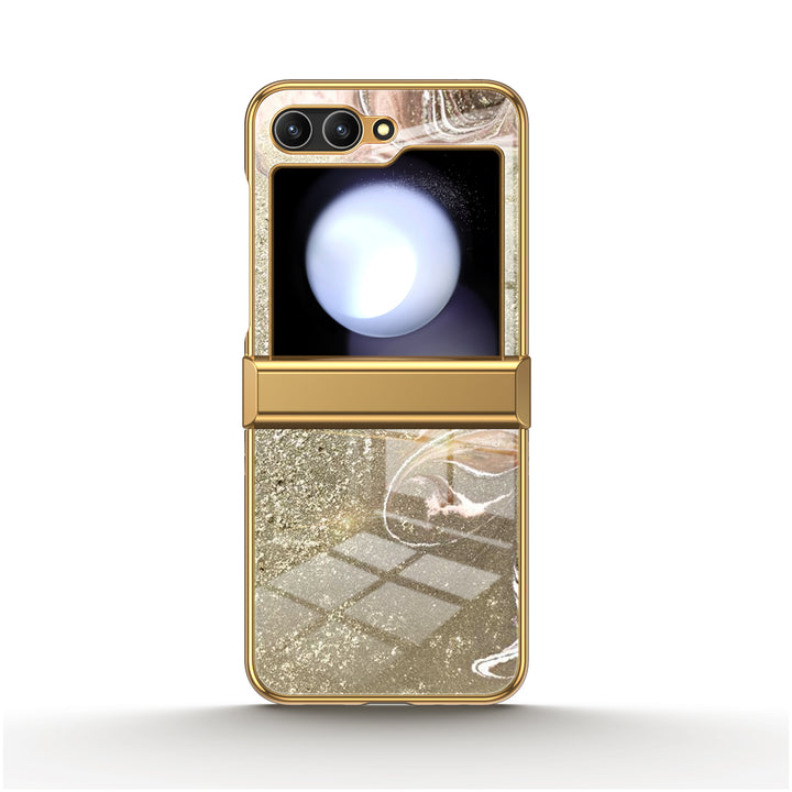 " Gilded Sand " | Samsung Electroplated Glass Case