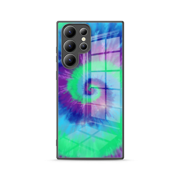 Samsung Tie Dye Series | " Aurora " Liquid Silicone Phone Case