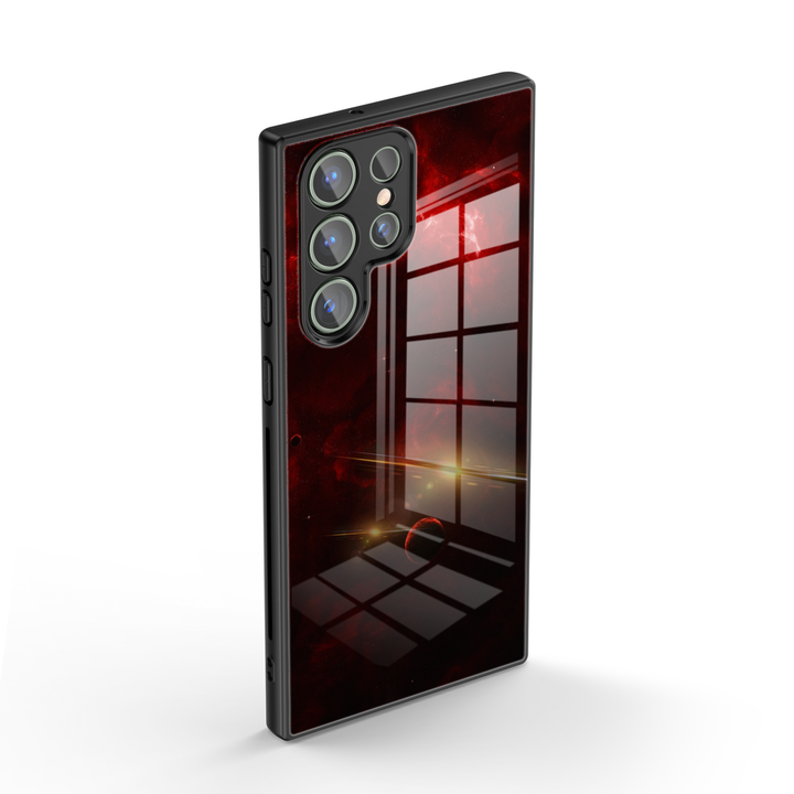 Samsung Galaxy Series | " Red Planet " Liquid Silicone Phone Case