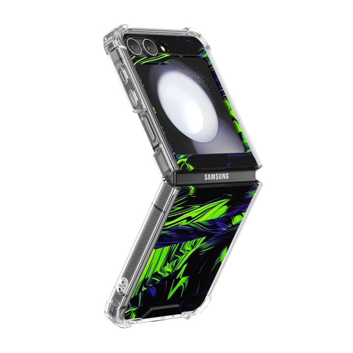 " Spy Green " | Samsung Electroplated Glass Case