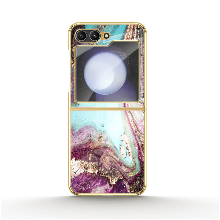 " Purple Sand " | Samsung Electroplated Glass Case