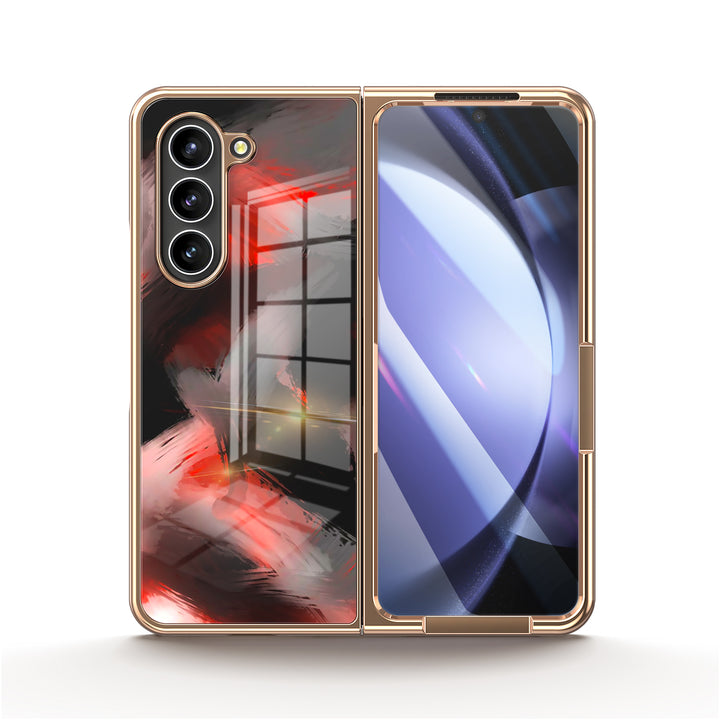 " lnk-Koi " | Samsung Tempered Glass Case