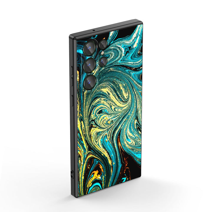 Samsung Gilt Series | " Magic " Tempered Glass Phone Case