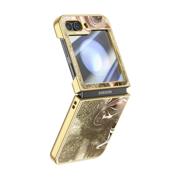 " Gilded Sand " | Samsung Electroplated Glass Case