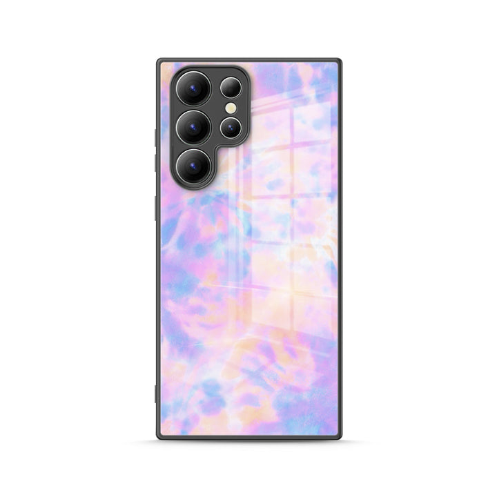 Samsung Tie Dye Series | " Purple Mirror " Tough Phone Case