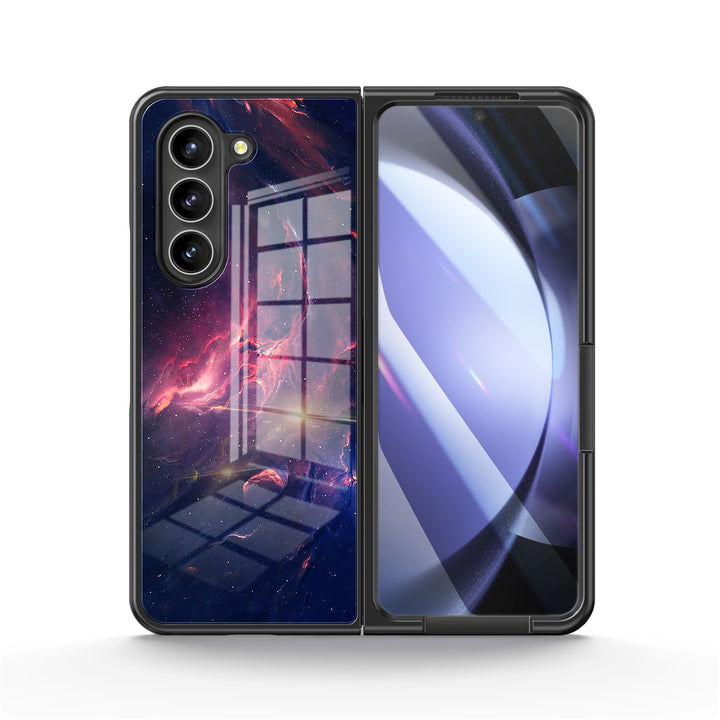 " lce Planet " | Samsung Tempered Glass Case