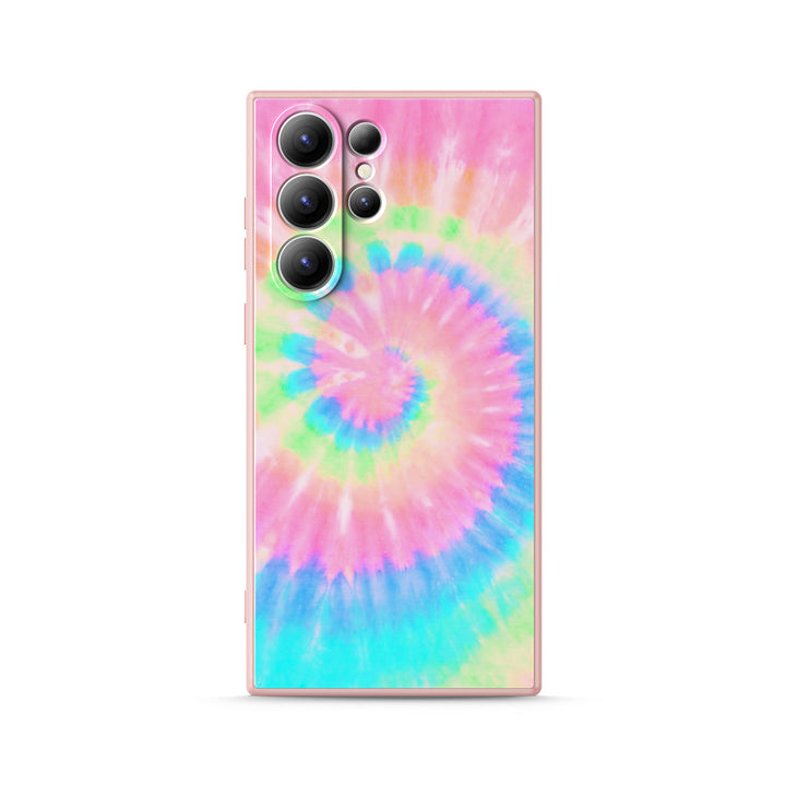 Samsung Tie Dye Series | " Dream " Tempered Glass Phone Case