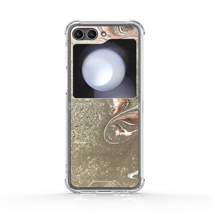 " Gilded Sand " | Samsung Electroplated Glass Case