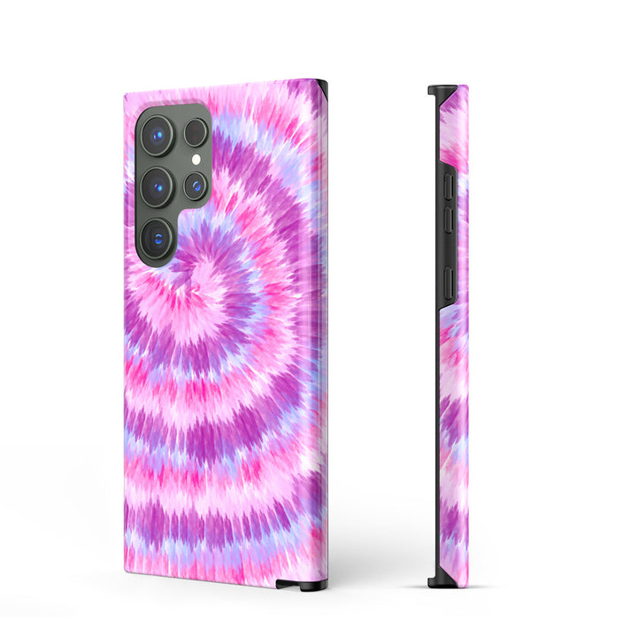 Samsung Tie Dye Series | " Sea of Flowers " Liquid Silicone Phone Case