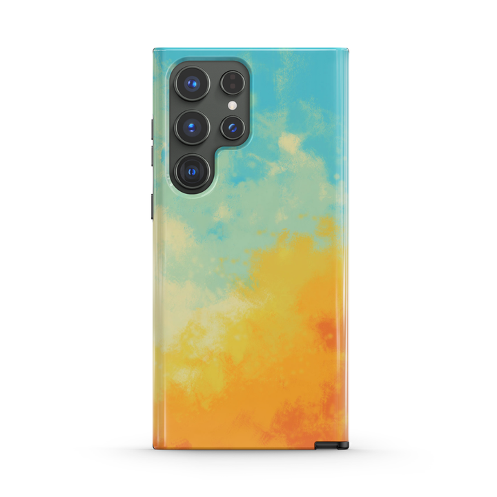 " Smoke Mango " | Samsung Tempered Glass Case