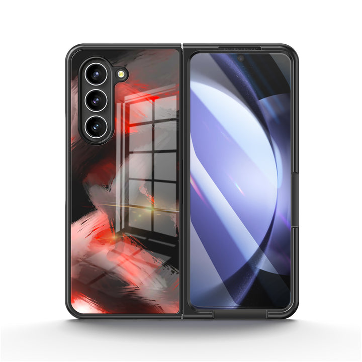 " lnk-Koi " | Samsung Tempered Glass Case