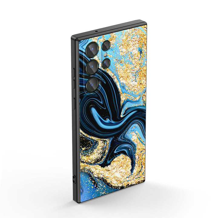 Samsung Gilt Series | " Gilded Airflow " Liquid Silicone Phone Case