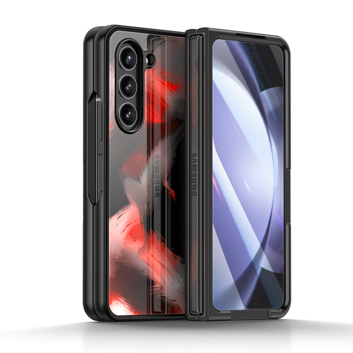 " lnk-Koi " | Samsung Tempered Glass Case