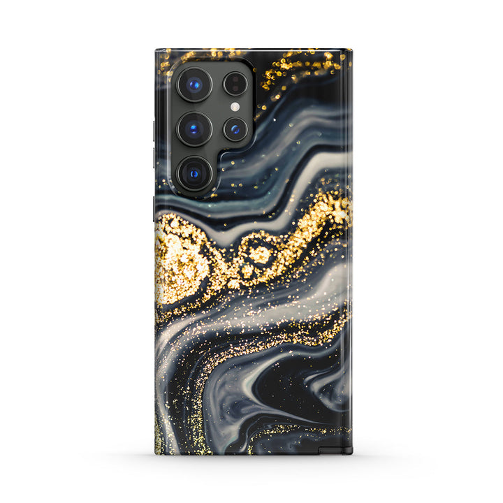 Samsung Gilt Series | " Gilt Black " Tough Phone Case