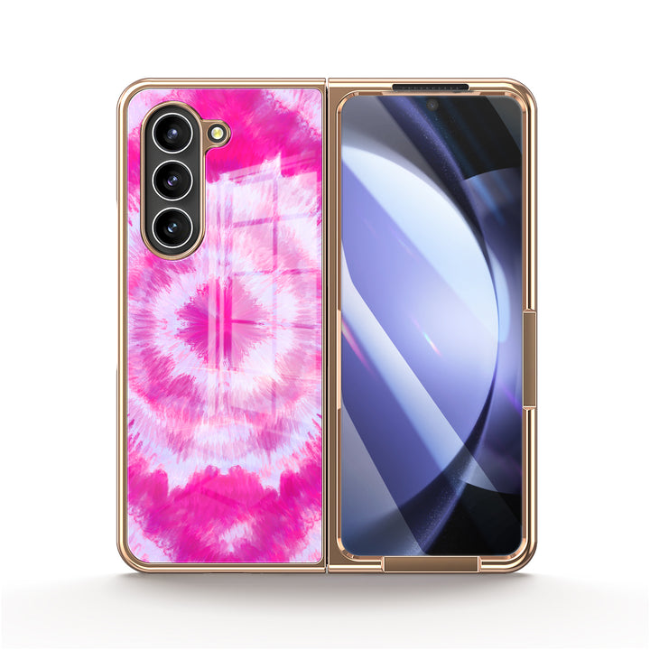 " Pink Buds " | Samsung Tempered Glass Case