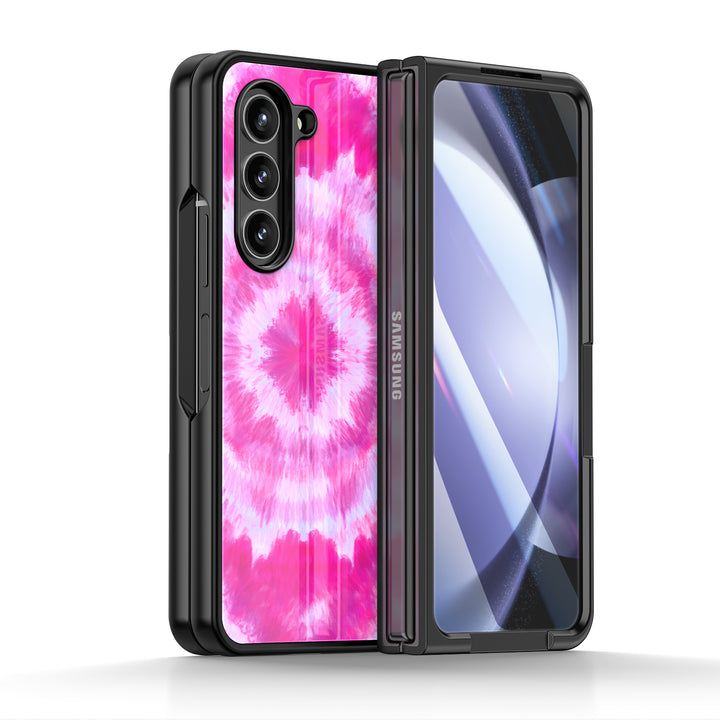 " Pink Buds " | Samsung Tempered Glass Case