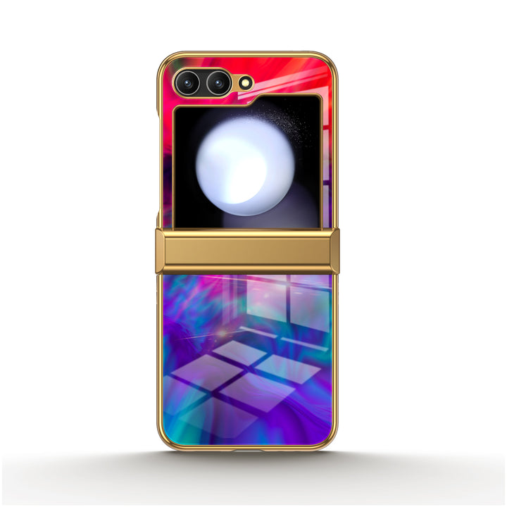 " Aurora Wind " | Samsung Electroplated Glass Case