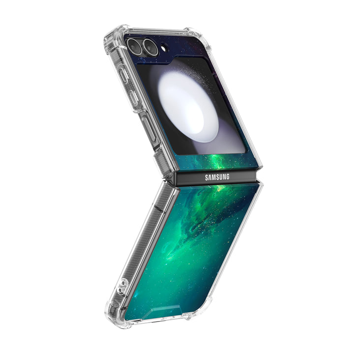 " Milky Way-Aurora " | Samsung Electroplated Glass Case