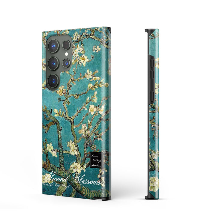 Samsung Oil Painting Series |  " Almond Blossoms "  Liquid Silicone Phone Case