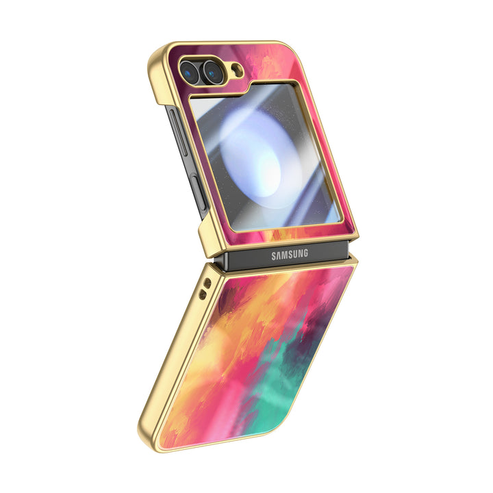 " Flamingo " | Samsung Electroplated Glass Case