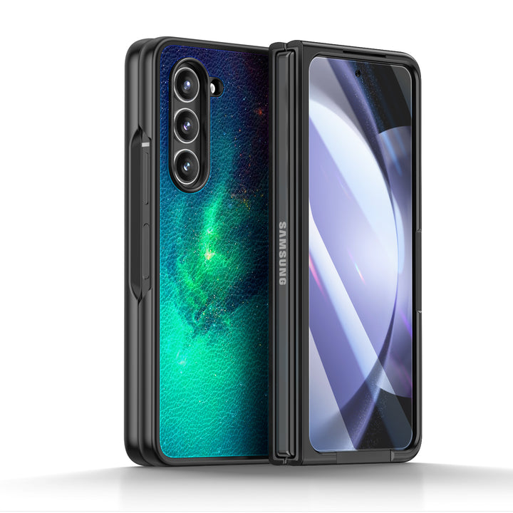 " Milky Way-Aurora " | Samsung Tempered Glass Case