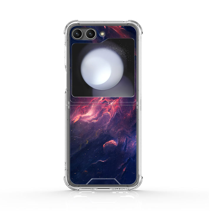 " lce Planet " | Samsung Electroplated Glass Case