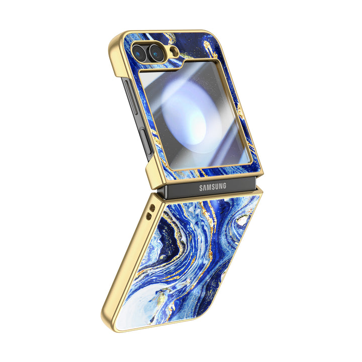 " Gilded Starry Sky " | Samsung Electroplated Glass Case