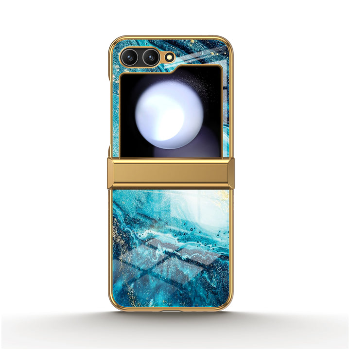 " Ocean Star " | Samsung Electroplated Glass Case