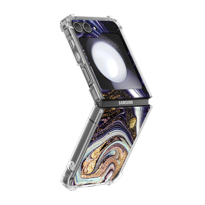 " Gilt Agate " | Samsung Electroplated Glass Case