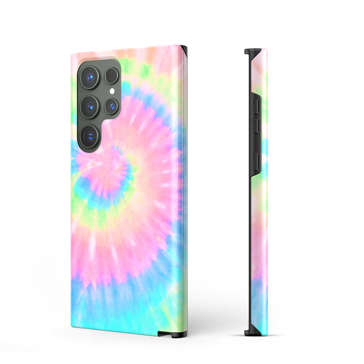 Samsung Tie Dye Series | " Dream " Tempered Glass Phone Case