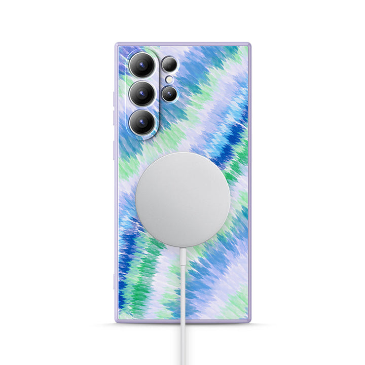 Samsung Tie Dye Series | " Oasis " Liquid Silicone Phone Case