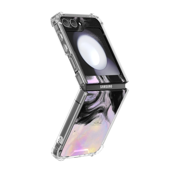 " Laser Black " | Samsung Electroplated Glass Case