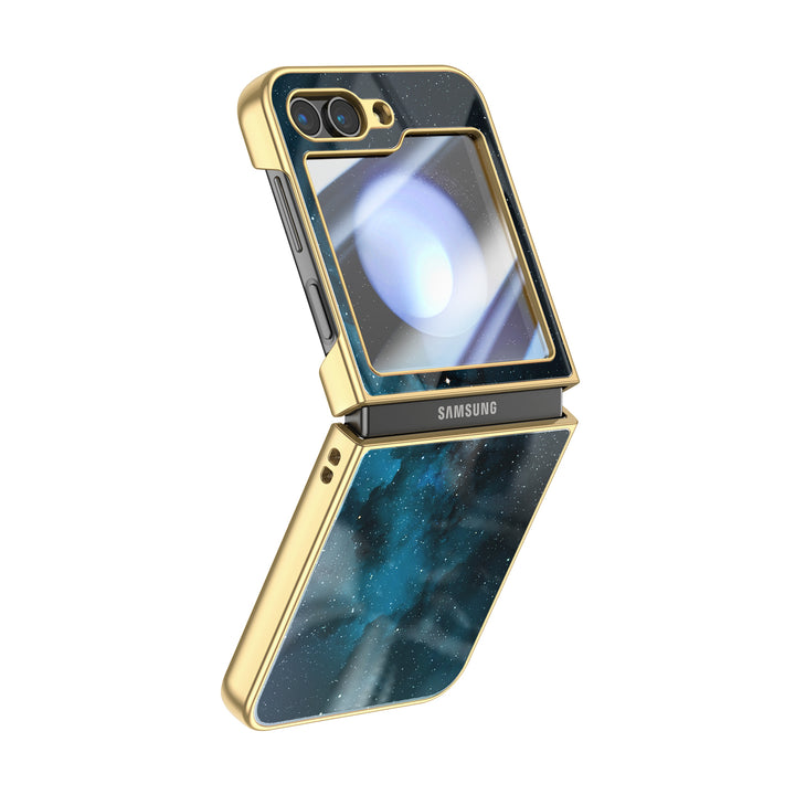 " Starry Night " | Samsung Electroplated Glass Case