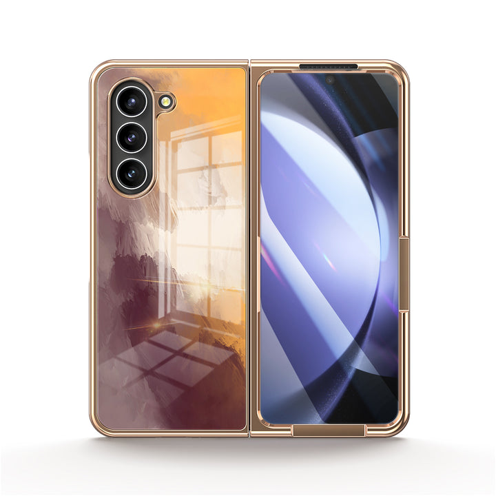 " Late Autumn " | Samsung Tempered Glass Case