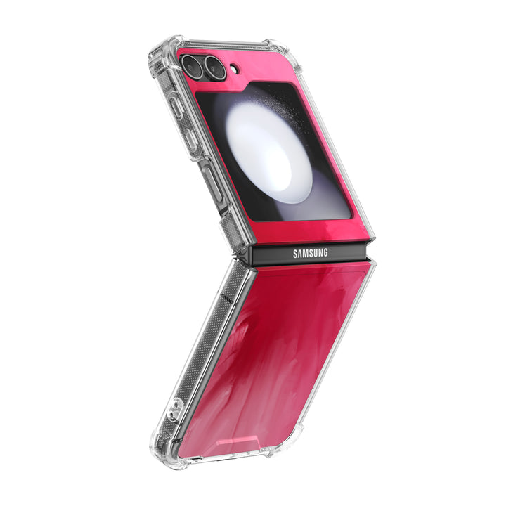 " Red " | Samsung Electroplated Glass Case