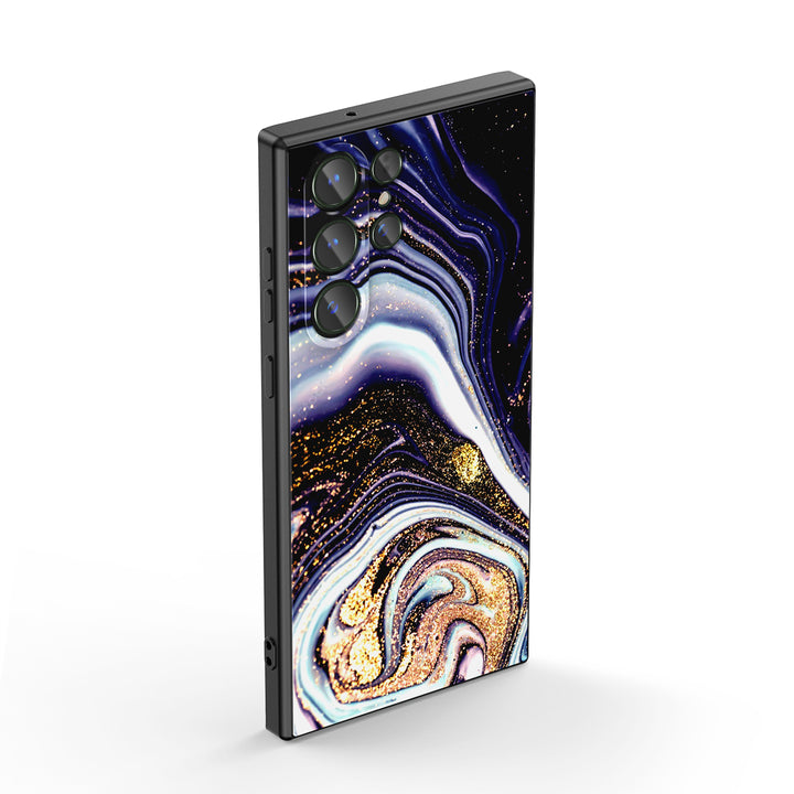 Samsung Gilt Series | " Gilt Agate " Liquid Silicone Phone Case