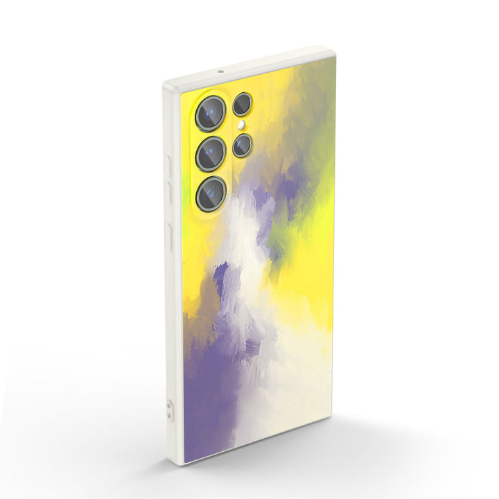 Samsung Watercolor  Series | " Purple Yellow " Tough Phone Case