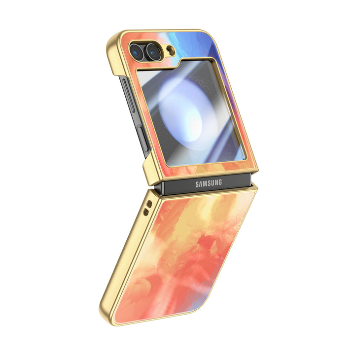 " Fire Cloud " | Samsung Electroplated Glass Case