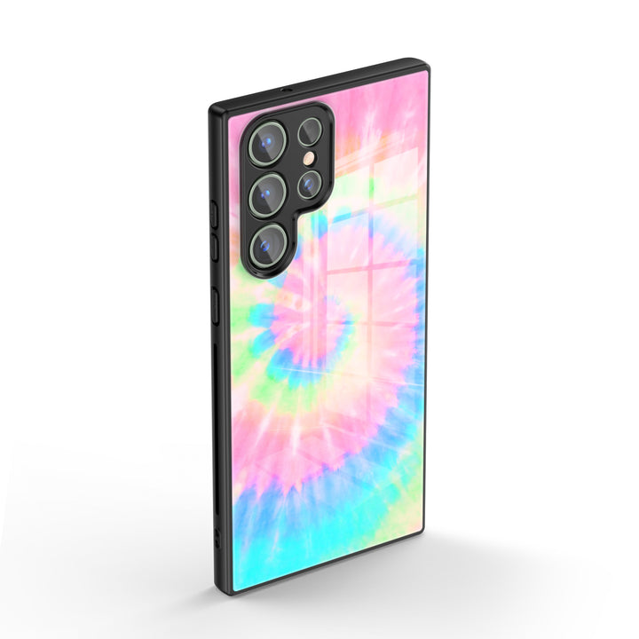 Samsung Tie Dye Series | " Dream " Tempered Glass Phone Case