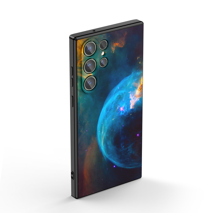 Samsung Galaxy Series | " lnterstellar Legend " Tempered Glass Phone Case