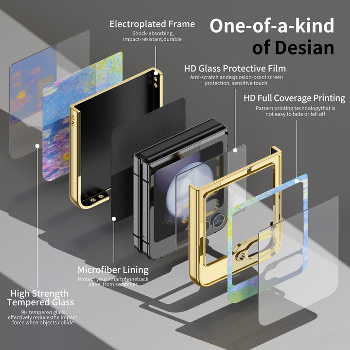 " Mona Lisa " | Samsung Electroplated Glass Case