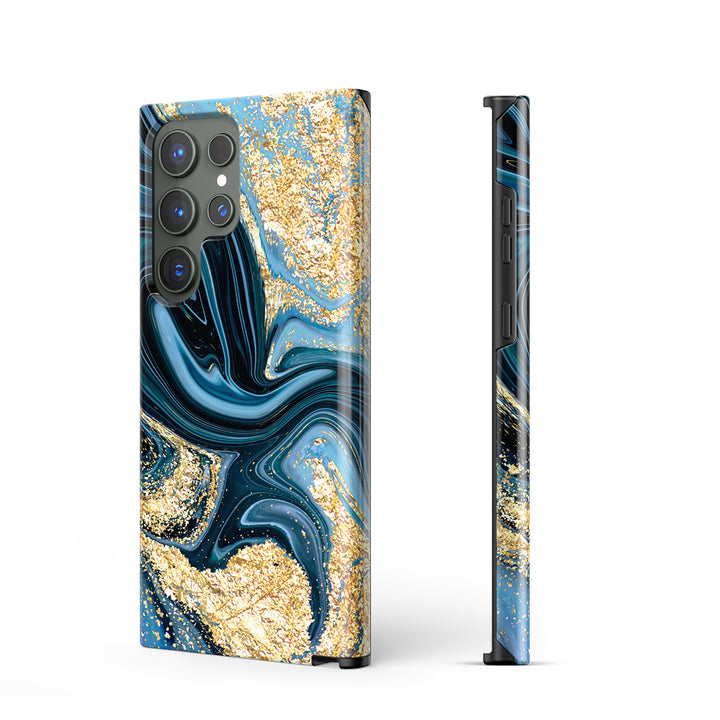 Samsung Gilt Series | " Gilded Airflow " Liquid Silicone Phone Case