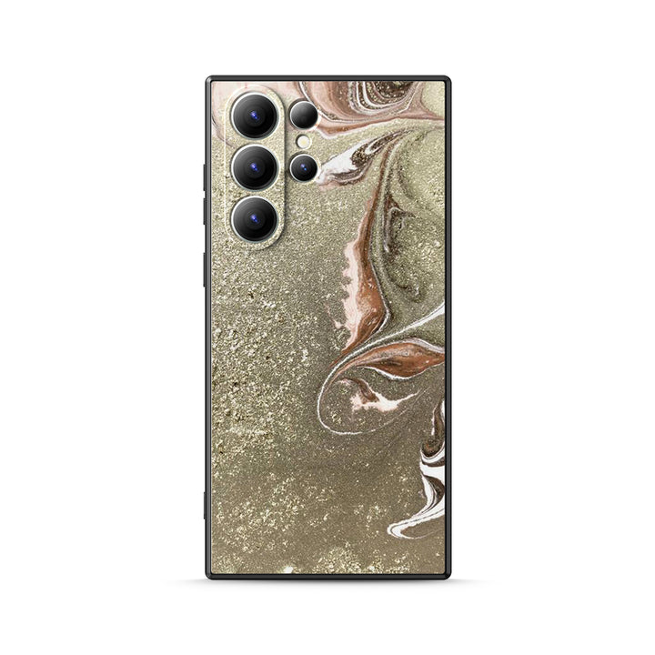 Samsung Gilt Series | " Gilded Sand " Liquid Silicone Phone Case