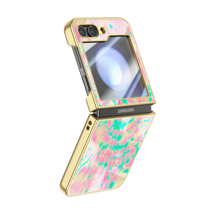 " Rainbow candy " | Samsung Electroplated Glass Case