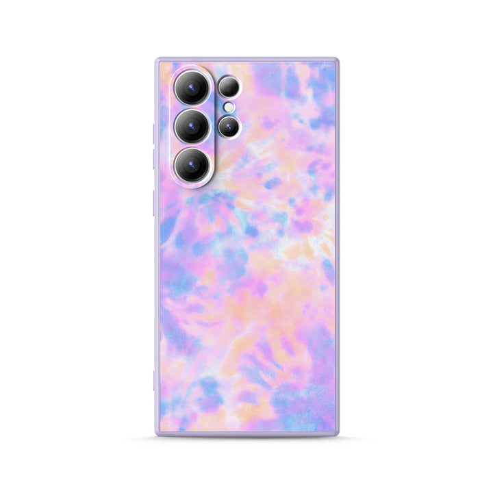 Samsung Tie Dye Series | " Purple Mirror " Tough Phone Case